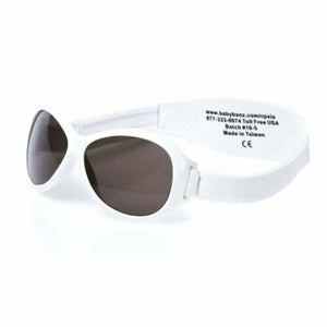 Baby Banz Retro White Sunglasses
