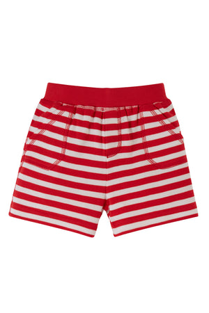 Frugi Ellis Shorts True Red Stripe