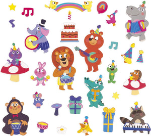Janod Magnetic Stories Animal Party