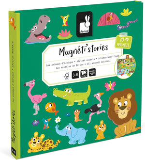 Janod Magnetic Stories African Animals