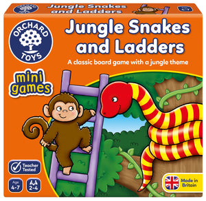 Orchard Toys Mini Games Jungle Snakes & Ladders