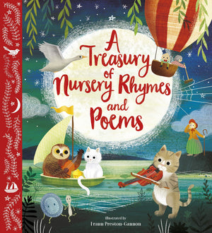 A Treasury of Nursery Rhymes and Poems Hardback Book