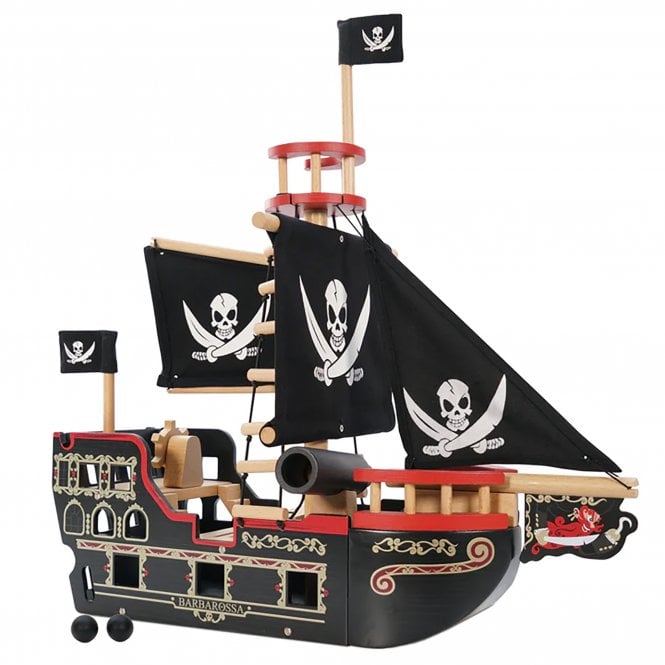Le Toy Van Barborossa Pirate Ship with Characters