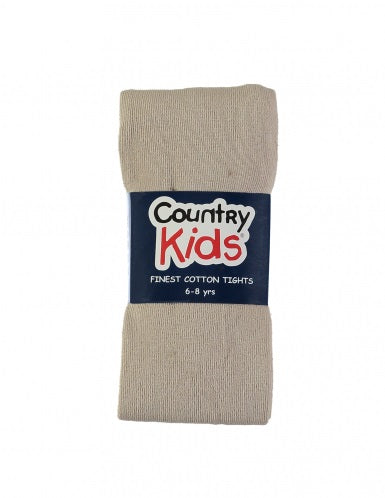 Country Kids Luxury Cotton Tights Camel