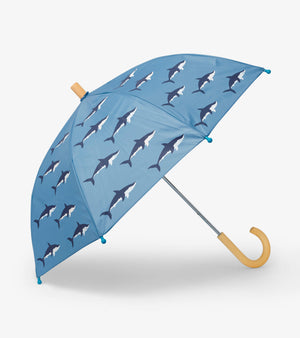 Hatley Colour Changing Umbrella Swimming Sharks