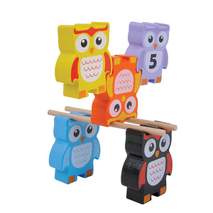 Jumini Wooden Stacking Owls 12 Piece