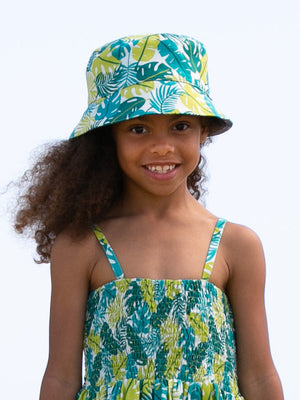 Kite Jungle Sun Hat, Reversible