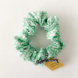 Lottie Nottie Handmade Pasel Green Scrunchie