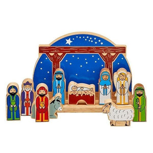 Lanka Kade Fairtrade Wooden Junior Starry Night Nativity