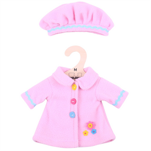 BigJigs Doll's Clothes Pink Hat and Coat
