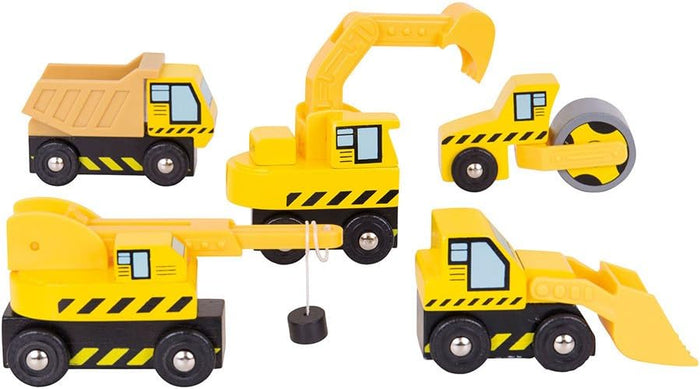 BigJigs Wooden Site Vehicles