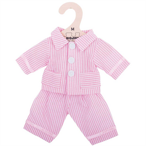 BigJigs Doll's Clothes Pink Pyjamas