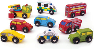 BigJigs Wooden Vehicle Pack