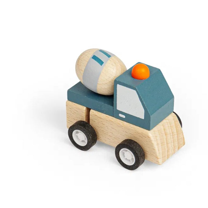 BigJigs Wind Up Truck- Mixer