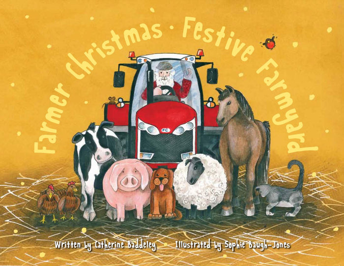 Farmer Christmas Festive Farmyard Paperback Book