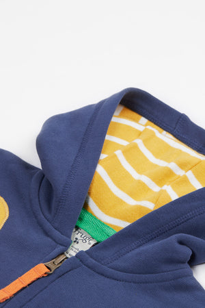 Frugi Carbis Hoodie Navy Blue Digger