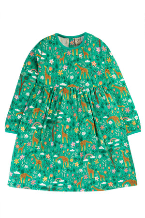 Frugi Dani Dress A Tower of Giraffes