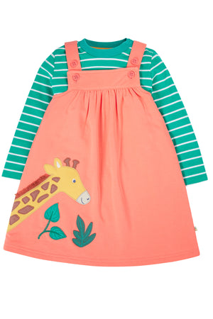 Frugi Paige Pinafore Dress Outfit