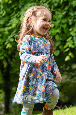 Frugi Dee Dress Rainforest Friends