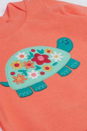 Frugi Easy On Jumper Tortoise