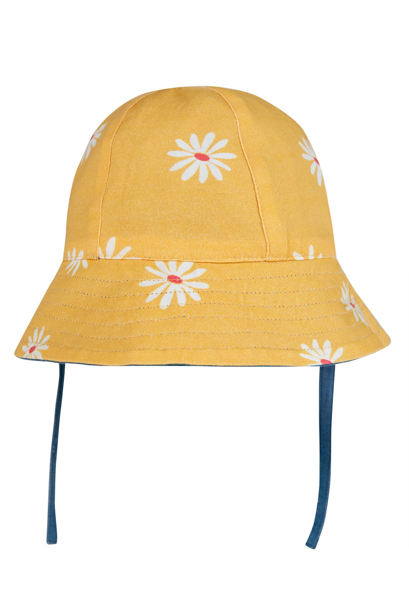 Frugi Helen Reversible Sun Hat Chambray Bumblebee – Dandy Lions Boutique