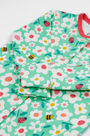 Frugi Lovely Babygrow Busy Bugs