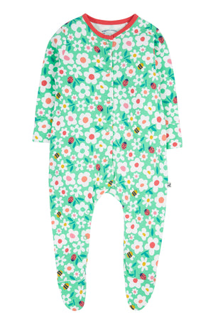 Frugi Lovely Babygrow Busy Bugs