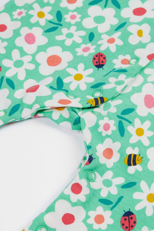 Frugi Lovely Babygrow Busy Bugs