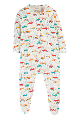 Frugi Lovely Babygrow Let's Go