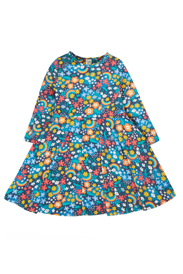 Frugi Sofia Skater Dress Winter Hedgerow