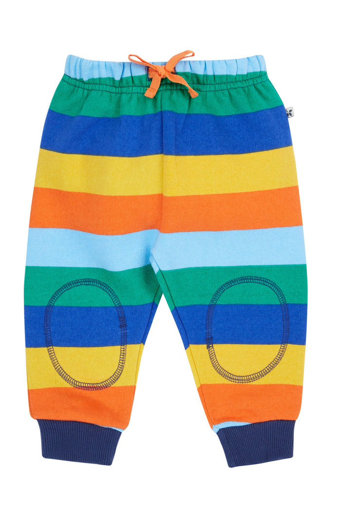 Frugi Snuggle Crawlers Bold and Bright Stripe