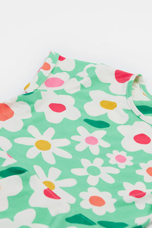 Frugi Spring Skater Dress Daisy Field