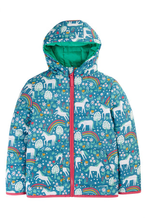 Frugi Toasty Trail Reversible Jacket Wild Horses