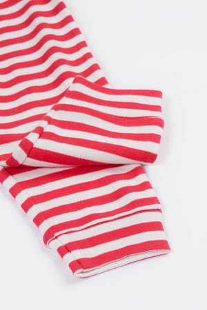 Frugi Wendy Summer Outfit Strawberry Field Stripe