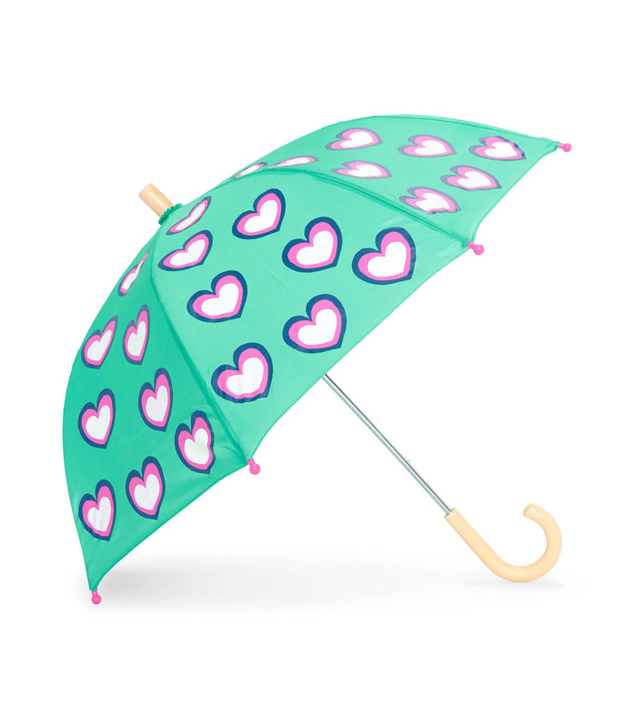 Hatley Umbrella Hearts Colour Change