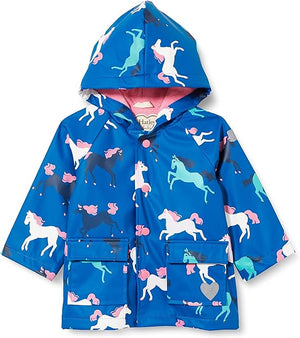 Hatley Infant Raincoat, Prancing Horses