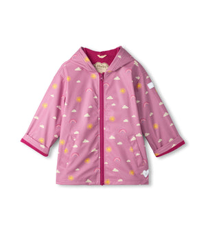 Hatley Zip Up Rain Jacket Sun Charms