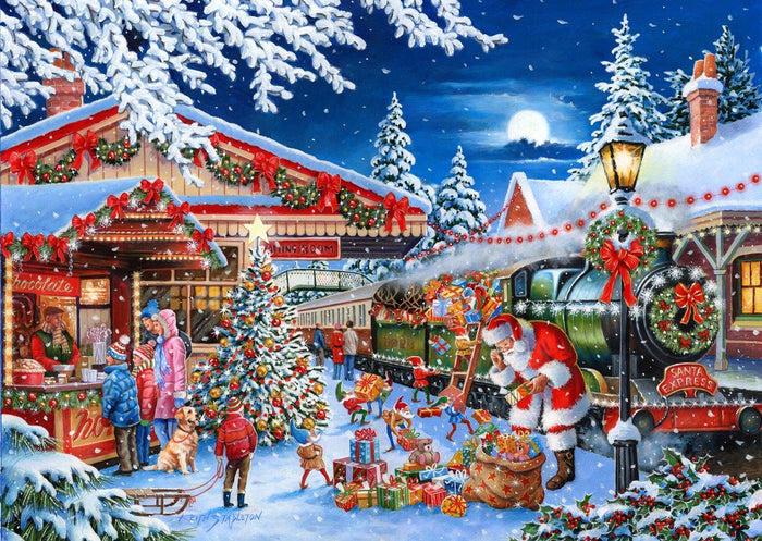 House of Puzzles Santa's Express 500 Piece Puzzle