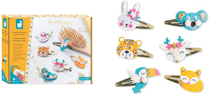 Janod Glittery Animal Hairclips to Make