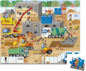 Janod Puzzle Construction Site 36 piece