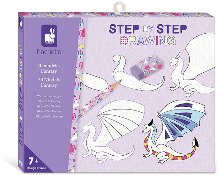 Janod Step by Step Drawing Set Fantasy