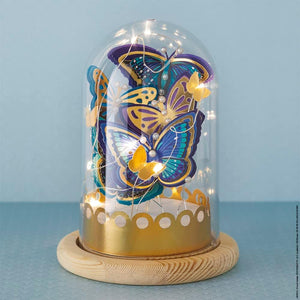 Janod Illuminated Butterfly Bell Jar Kit