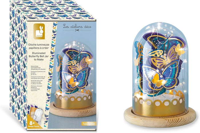 Janod Illuminated Butterfly Bell Jar Kit