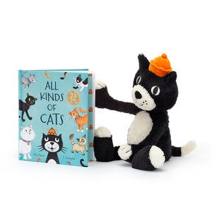 Jellycat Book All Kinds of Cats
