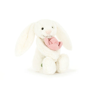 Jellycat Bashful Bunny with Peony