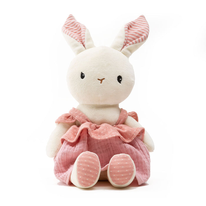 Jumini Friends Large Rabbit Pink, Organic Cotton