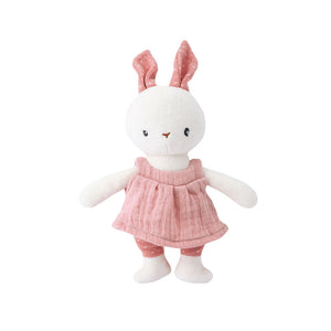 Jumini Friends Tiny Pink Rabbit in Sleeping Bag