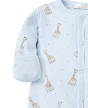 Kissy Kissy Sophie Giraffe Footie blue