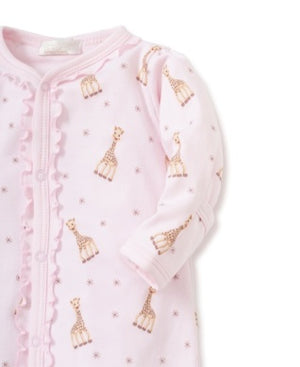 Kissy Kissy Sophie Giraffe Footie pink