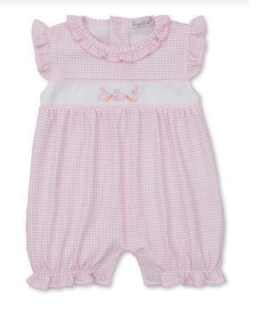 Kissy Kissy Baby Bunny Patch Shortie Playsuit Pink